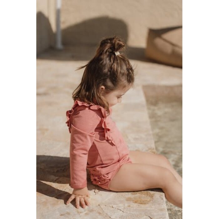 Little Dutch Zwembroekje Dreamy Pink Sparkle