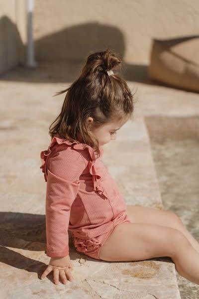 Little Dutch Zwembroekje Dreamy Pink Sparkle