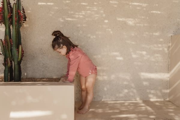 Little Dutch Zwembroekje Dreamy Pink Sparkle