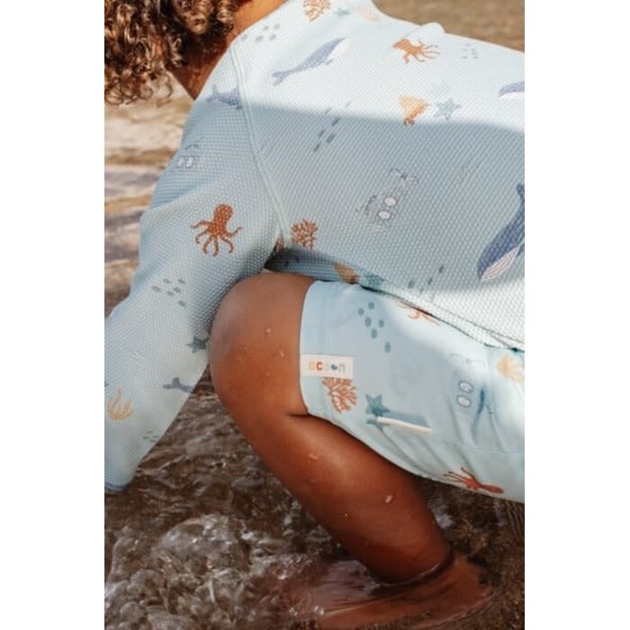 Little Dutch Zwem shirt lange mouwen Ocean Friends