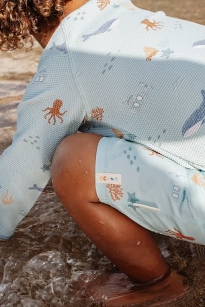 Little Dutch Zwem shirt lange mouwen Ocean Friends