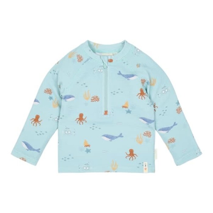 Little Dutch Zwem shirt lange mouwen Ocean Friends
