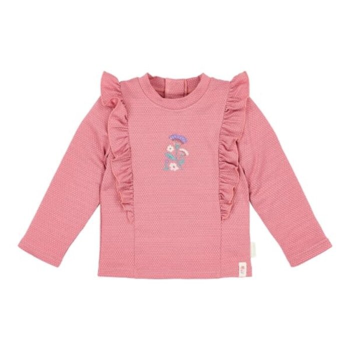 Little Dutch Zwem shirt lange mouwen Dreamy Pink Sparkle