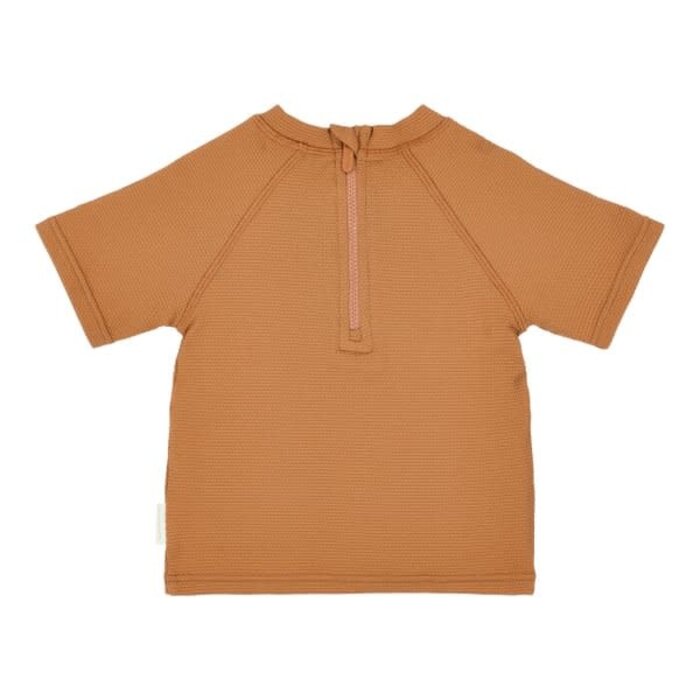 Little Dutch Zwem shirt korte mouwen Sunny Brown
