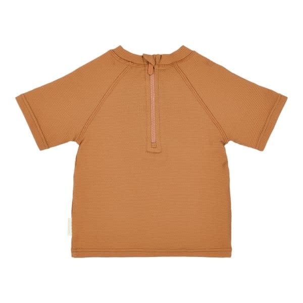 Little Dutch Zwem shirt korte mouwen Sunny Brown