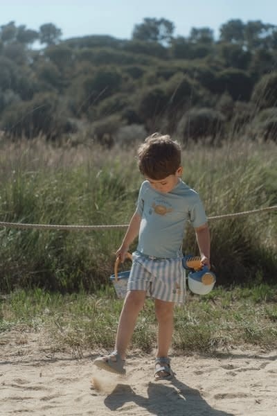 Little Dutch Zwem shirt korte mouwen Ocean Breeze