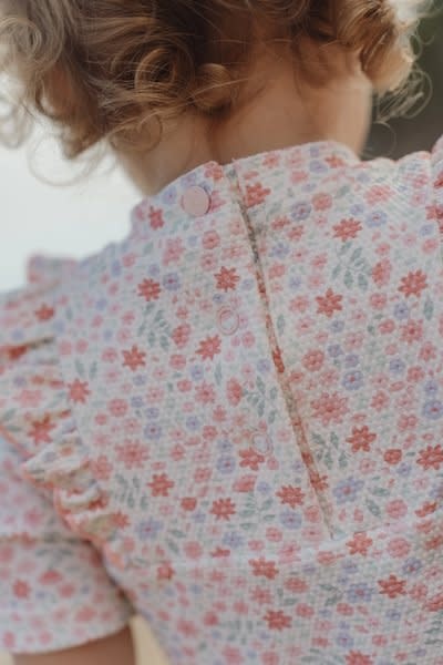 Little Dutch Badpak met korte mouwen Dreamy Flowerfield