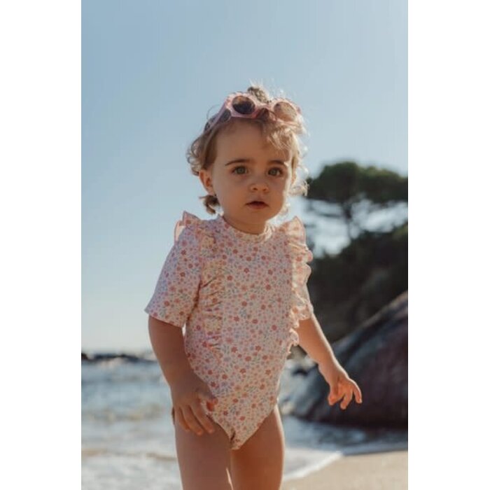 Little Dutch Badpak met korte mouwen Dreamy Flowerfield