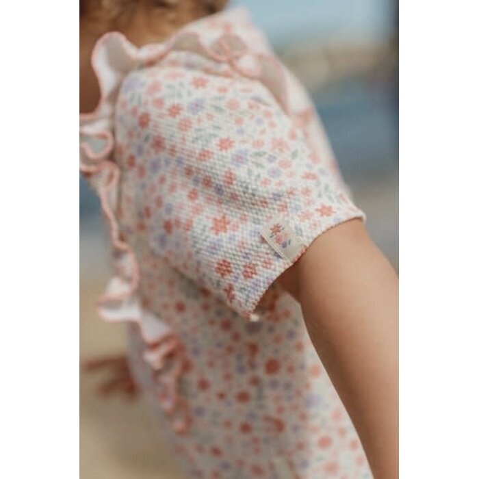 Little Dutch Badpak met korte mouwen Dreamy Flowerfield