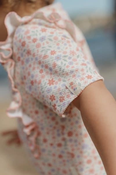 Little Dutch Badpak met korte mouwen Dreamy Flowerfield