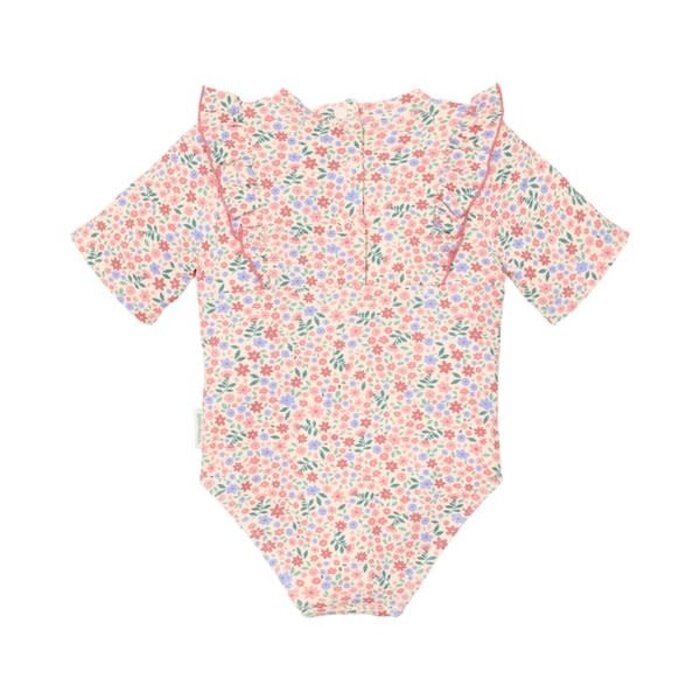 Little Dutch Badpak met korte mouwen Dreamy Flowerfield
