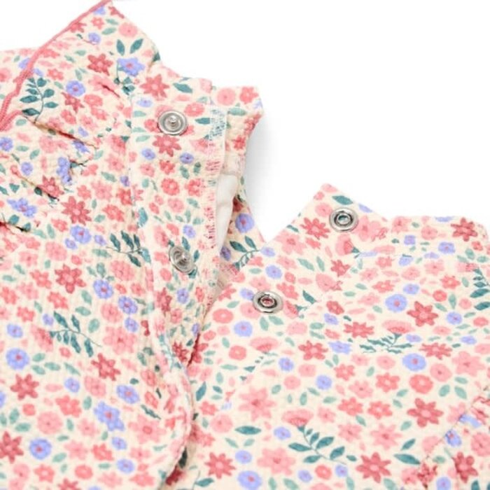 Little Dutch Badpak met korte mouwen Dreamy Flowerfield
