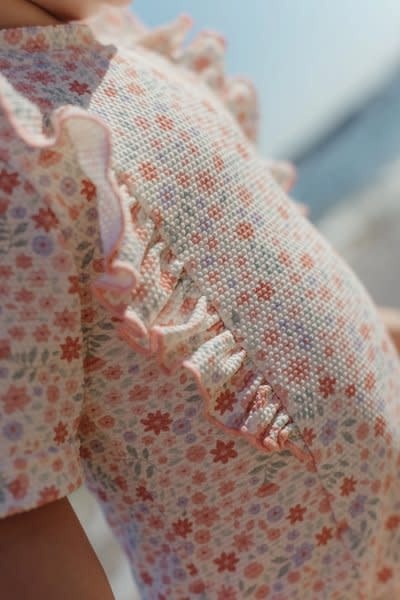 Little Dutch Badpak met korte mouwen Dreamy Flowerfield