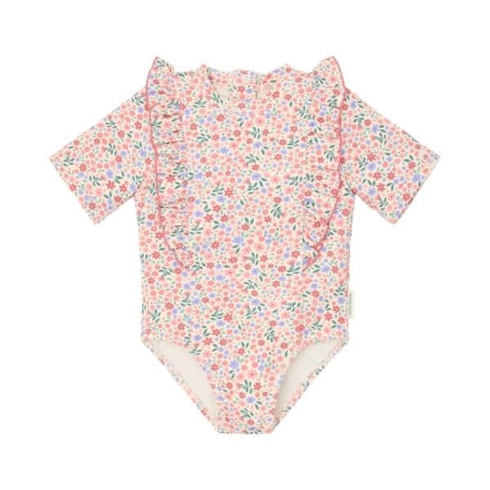 Little Dutch Badpak met korte mouwen Dreamy Flowerfield