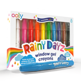 Ooly Ooly – Rainy Dayz Gel Crayons (Set of 10)