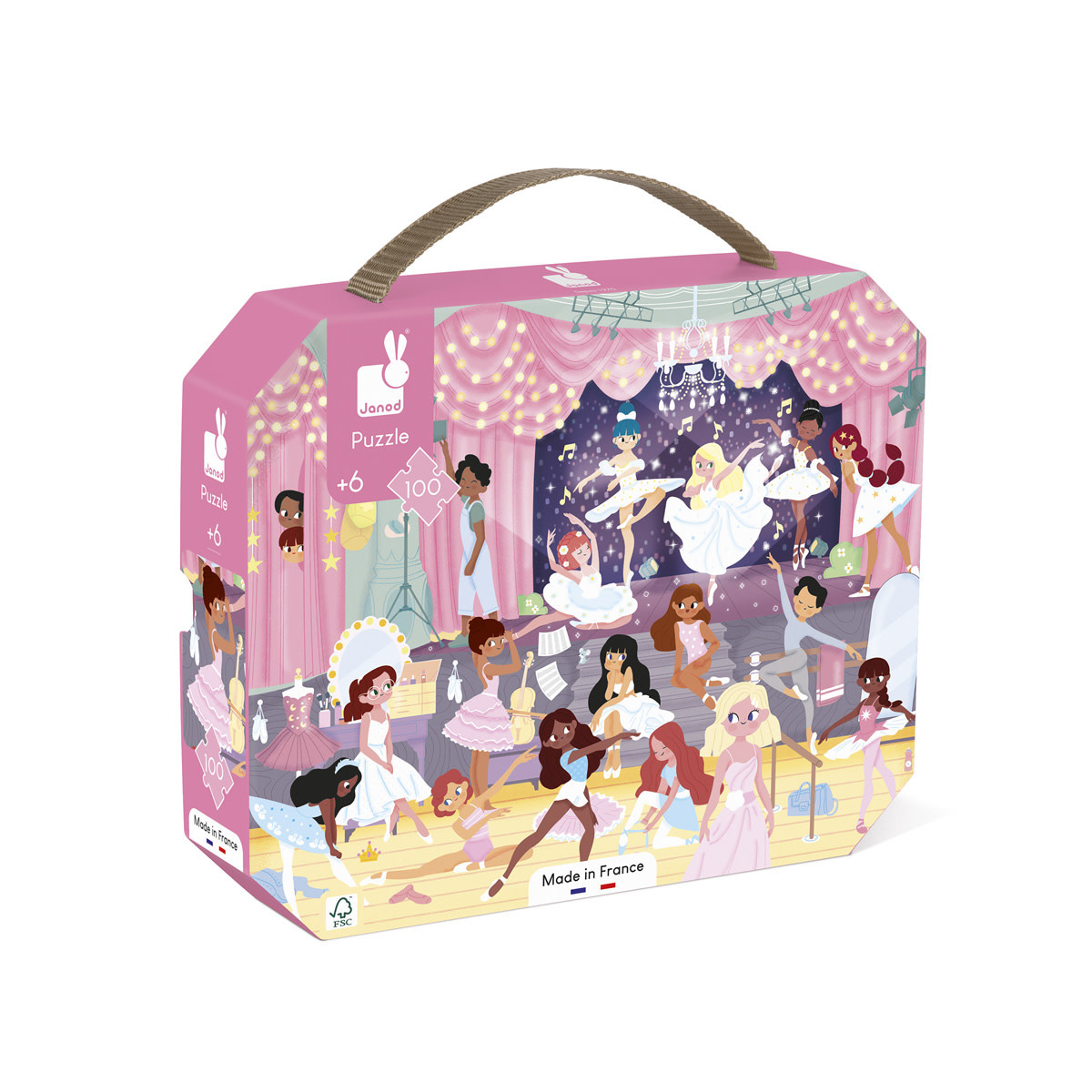 Janod Janod Puzzel – Dansers 100 stukjes