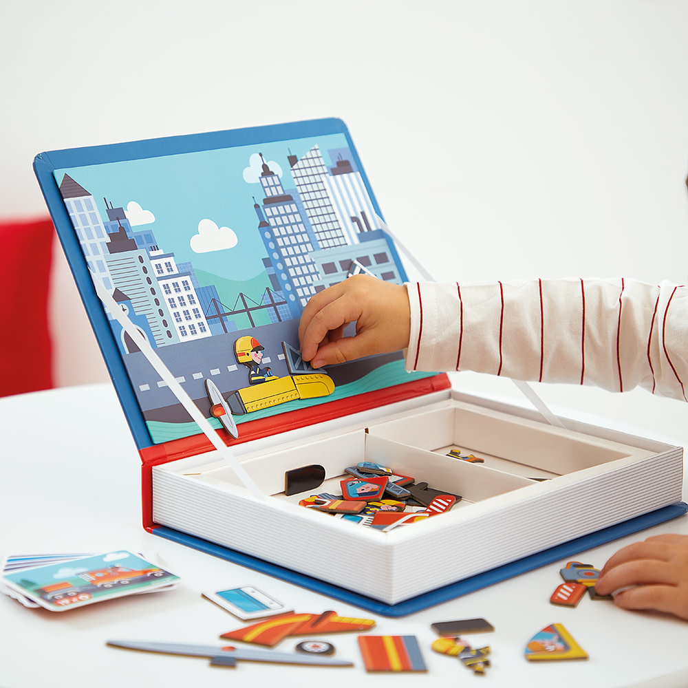 Janod Janod Magnetibook – Brandweer