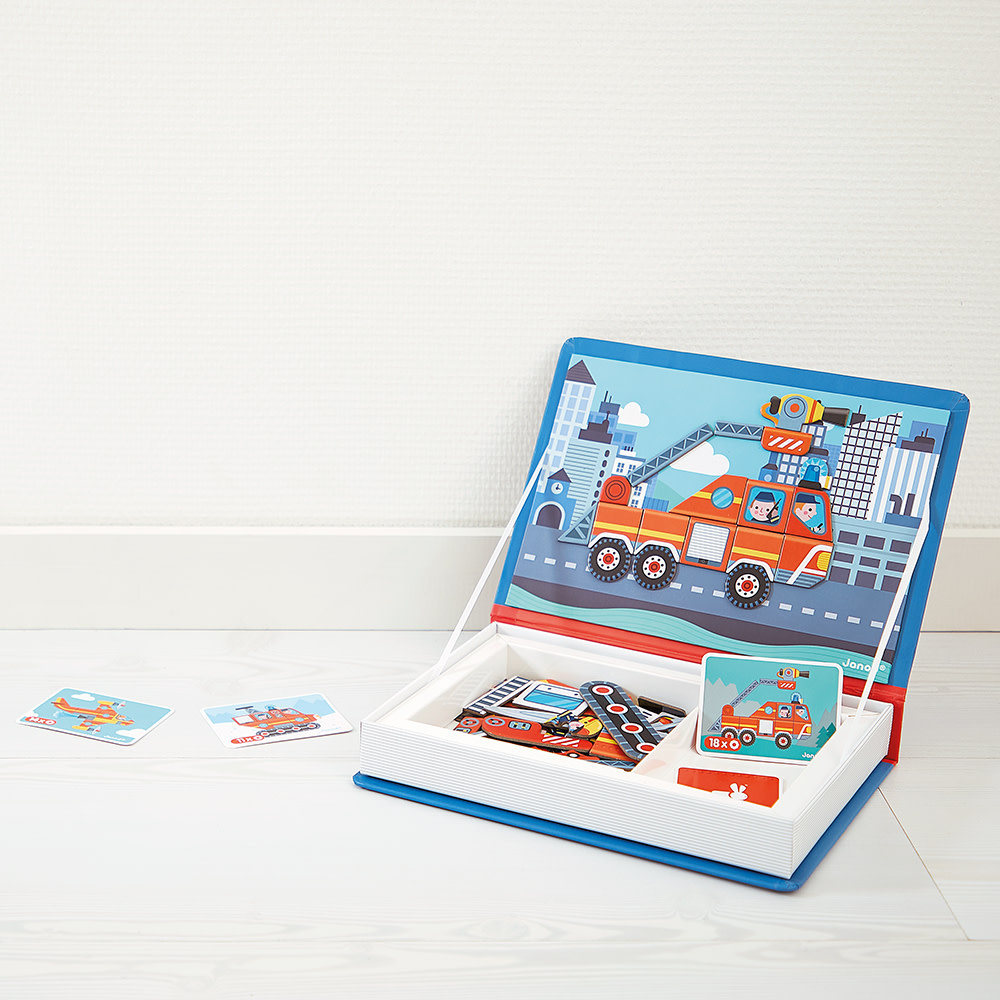 Janod Janod Magnetibook – Brandweer