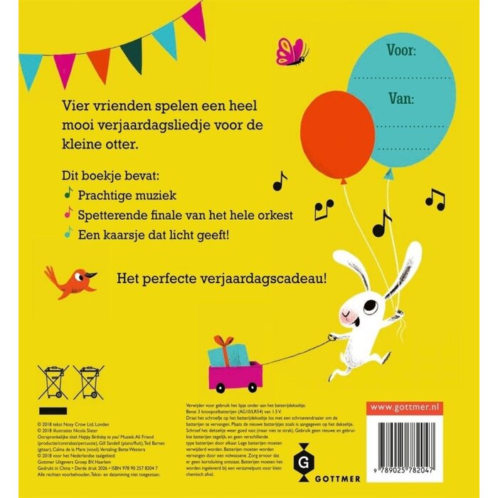 Fijne verjaardag voor jou!