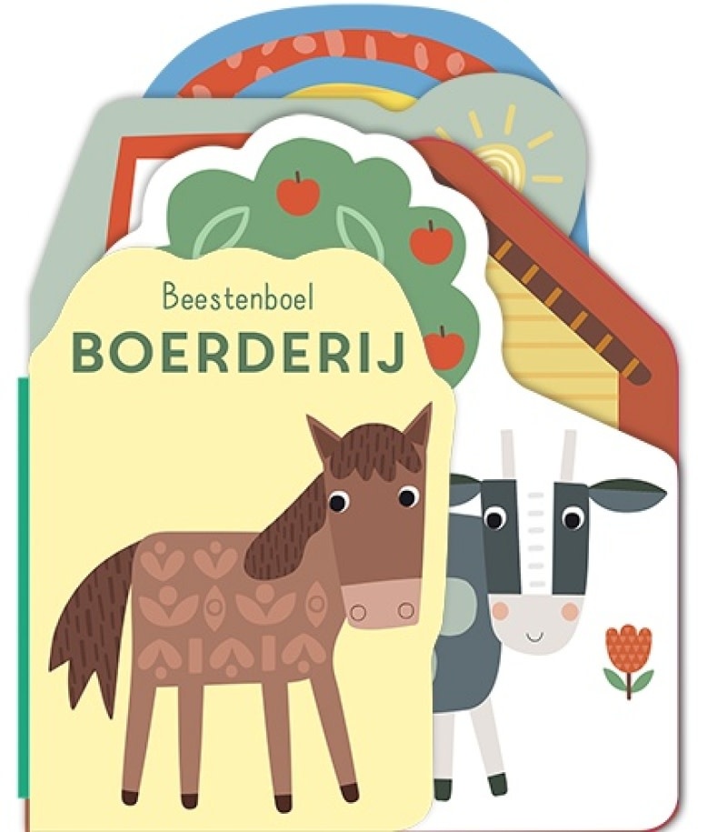Lantaarn publishers Vormkartonboek -Beestenboel Boerderij