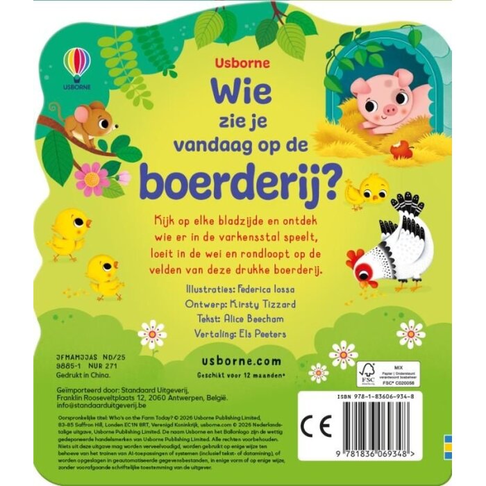 Wie zie je vandaag op de boerderij?
