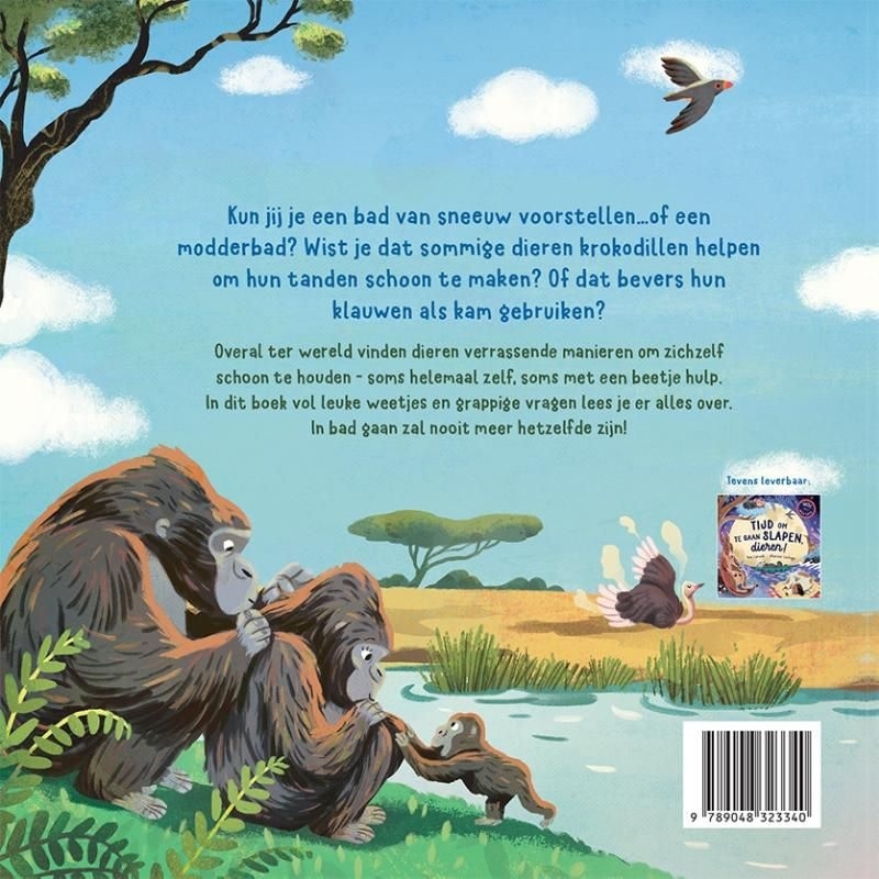 Tijd voor een bad, dieren!