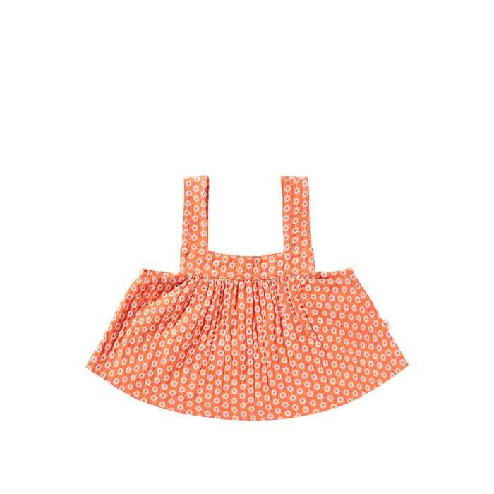 Your Wishes Broderie | Summer Top Coral