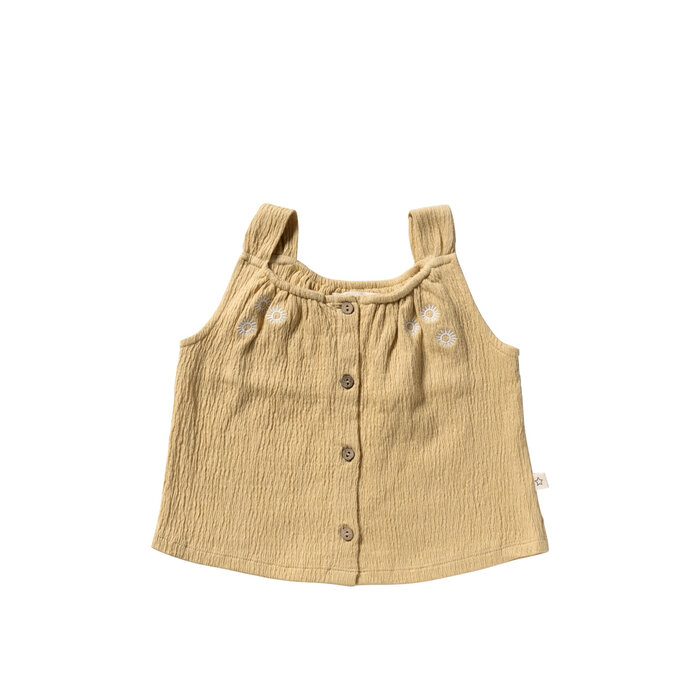 Your Wishes Wavy | Button Top Desert Dust
