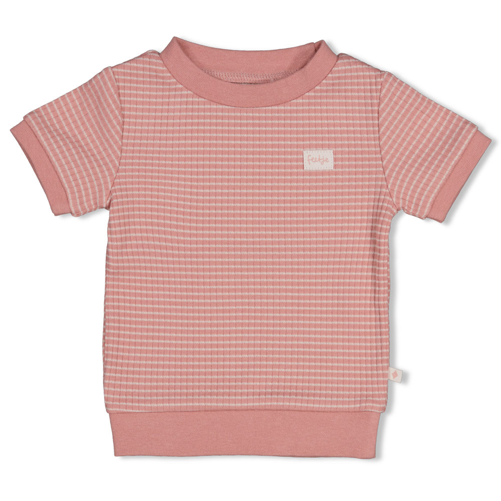 Feetje Shortama wafel - Summer Special Mauve