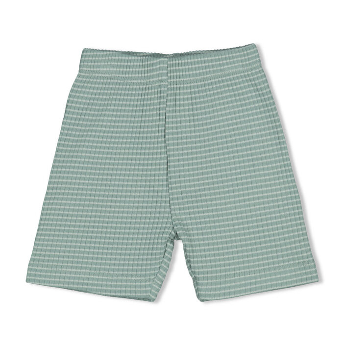 Feetje Shortama wafel - Summer Special Zeegroen