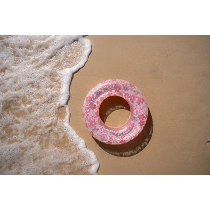 Little Dutch Zwemring Pink Flowers 50 cm