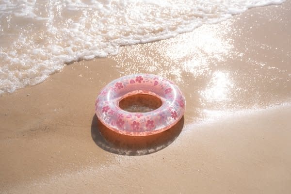 Little Dutch Zwemring Pink Flowers 50 cm