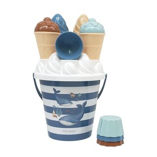 Little Dutch Strandset IJsjes - Set van 14 - Ocean World