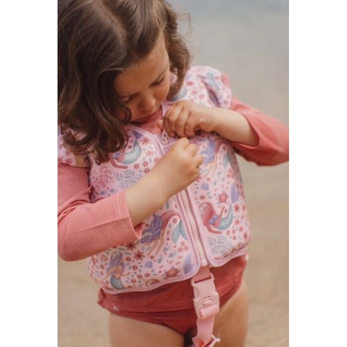 Little Dutch Zwemvest - Roze - Dreamy Mermaid - 2-3 Jaar