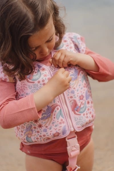 Little Dutch Zwemvest - Roze - Dreamy Mermaid - 2-3 Jaar