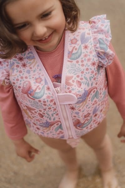 Little Dutch Zwemvest - Roze - Dreamy Mermaid - 2-3 Jaar