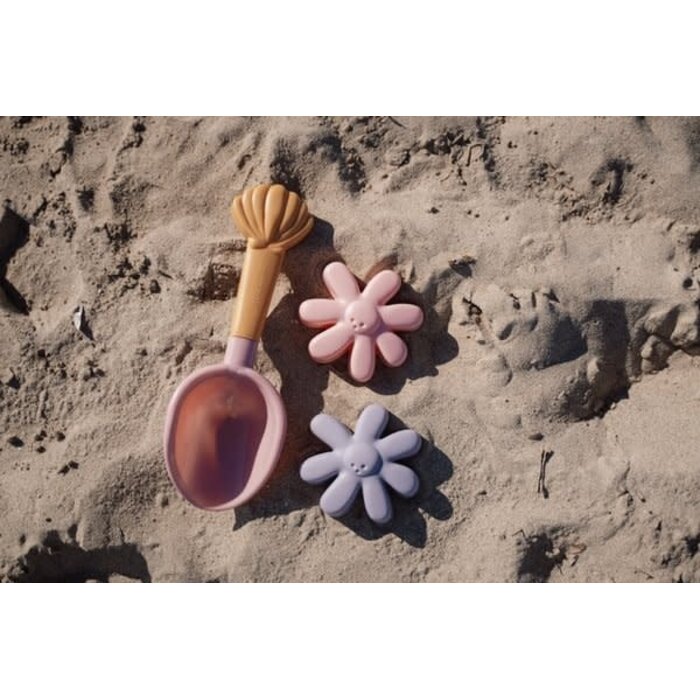 Little Dutch Strandset Schepje en Zandvormen - Roze - Dreamy Mermaid