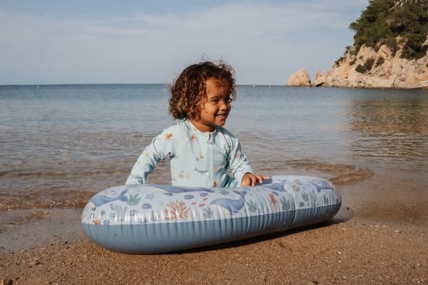 Little Dutch Opblaasboot - Blauw - Ocean World