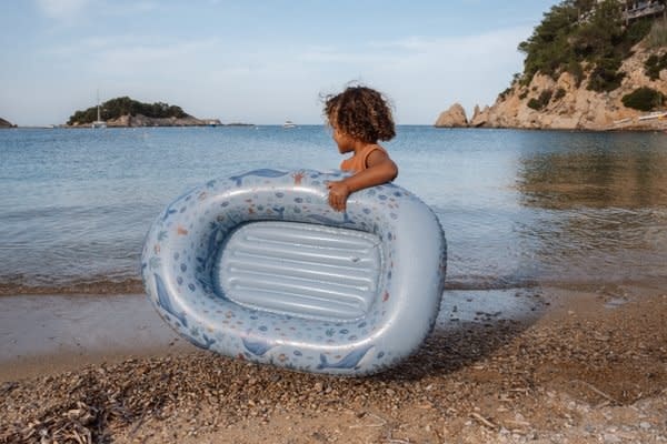 Little Dutch Opblaasboot - Blauw - Ocean World