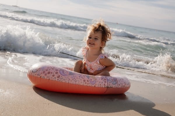 Little Dutch Opblaasboot - Roze - Dreamy Mermaid