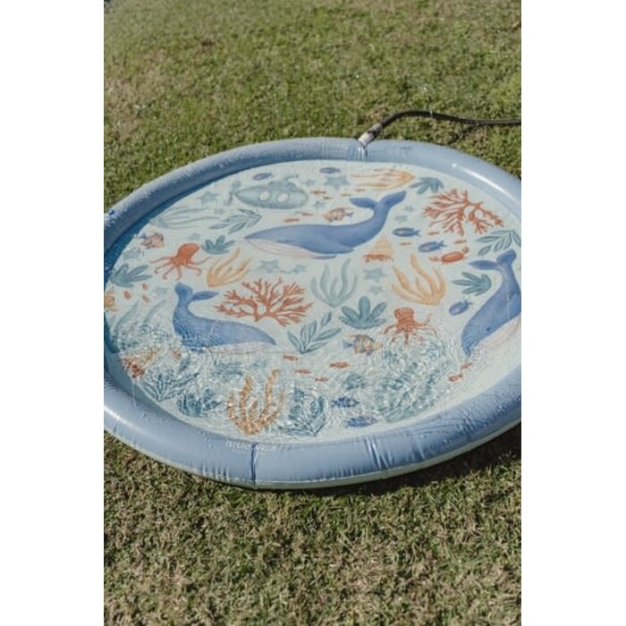 Little Dutch Waterspeelmat - Blauw - Ocean World