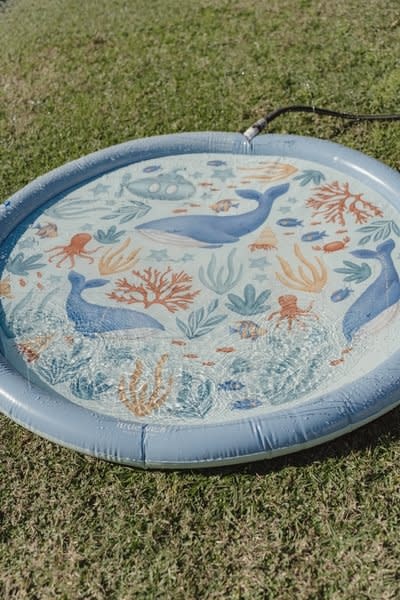 Little Dutch Waterspeelmat - Blauw - Ocean World