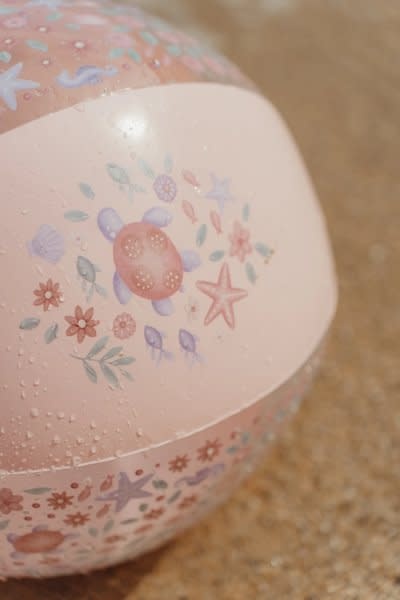 Little Dutch Strandbal - Roze - Dreamy Mermaid