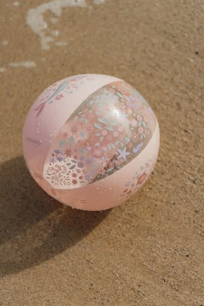 Little Dutch Strandbal - Roze - Dreamy Mermaid