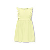 KMGDREA S/S DETAIL DRESS JRS Yellow