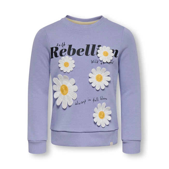 Kids Only KMGGINNIE LS REG PRINT UB SWT Purple