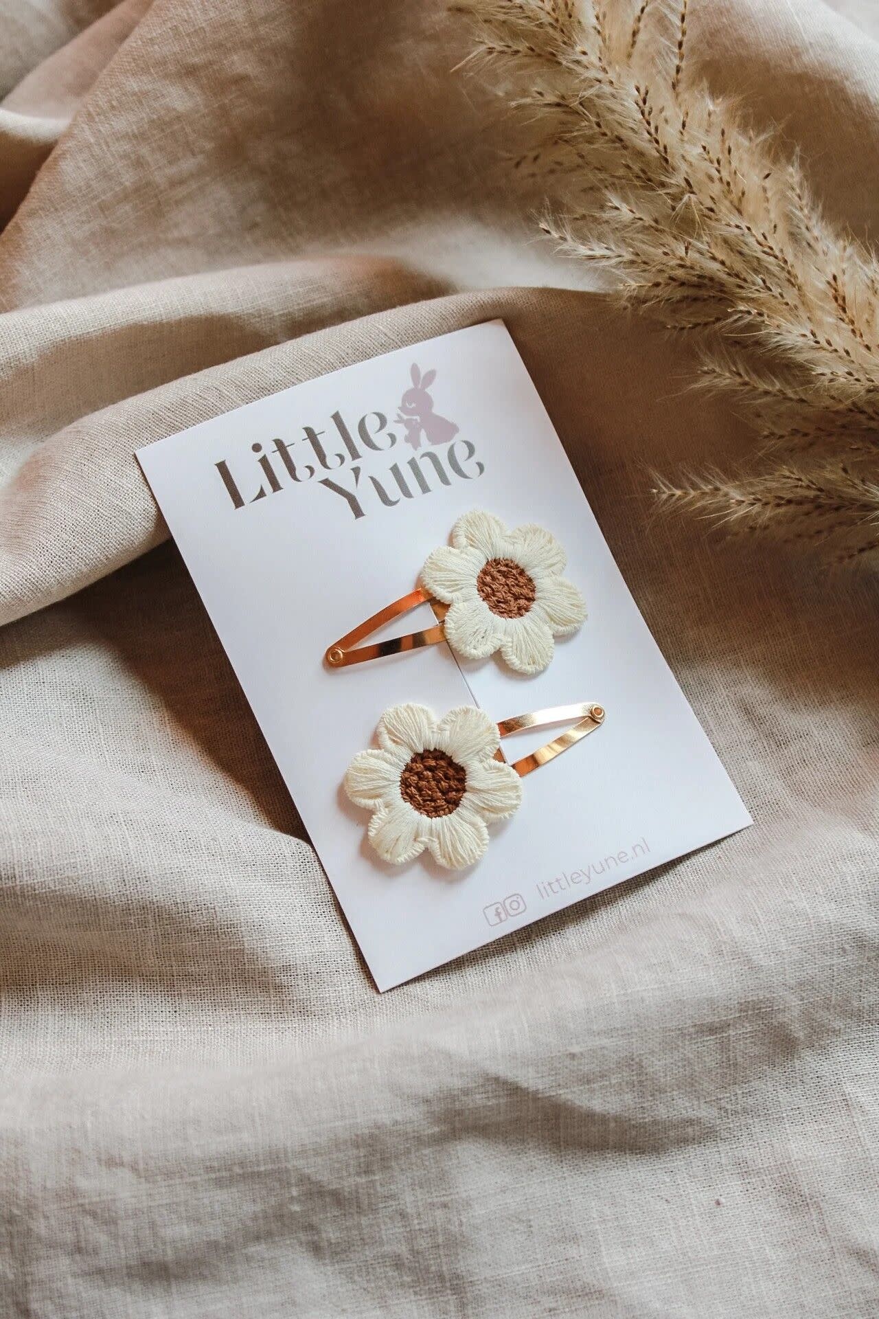 Little Yune Haarspeldjes | Duo – Wit