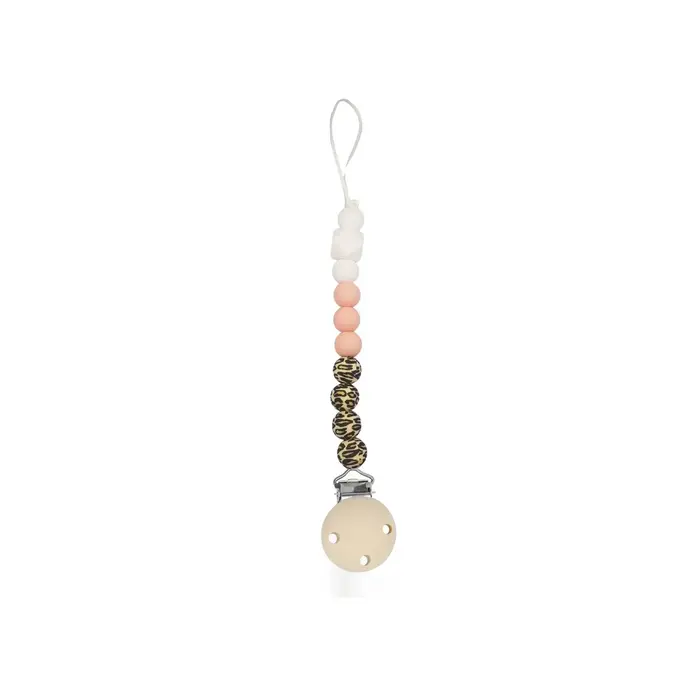 Chewies & more Leopard Clip Rose Wit