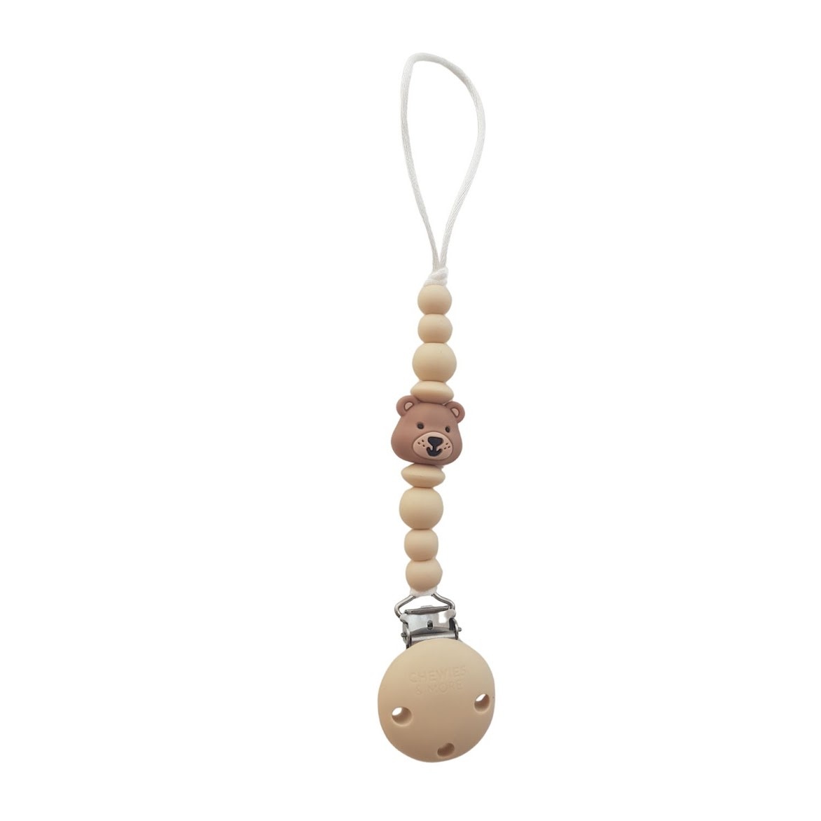 Chewies & more Newborn Animal Bear Clip Navaho