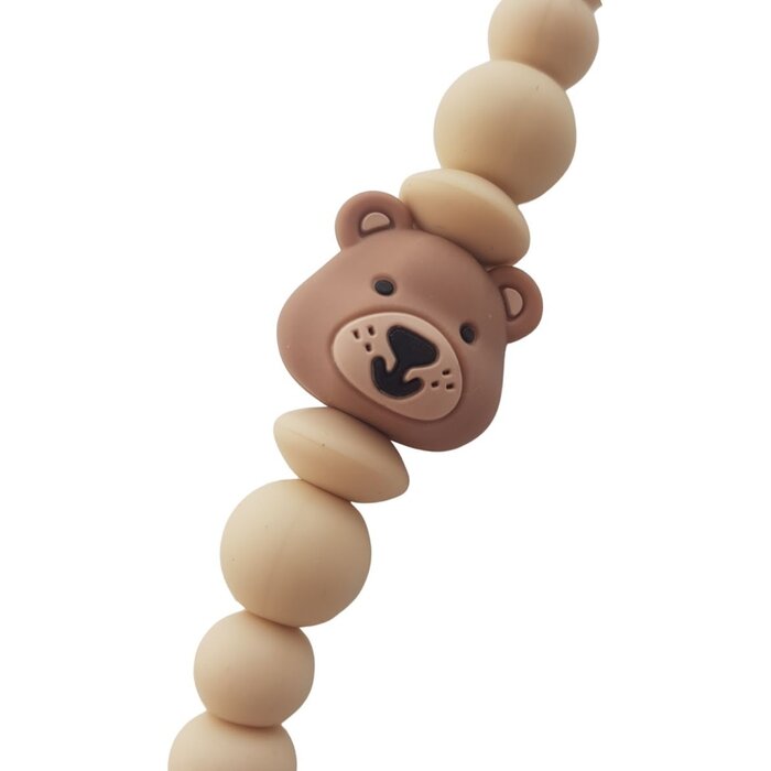 Chewies & more Newborn Animal Bear Clip Navaho
